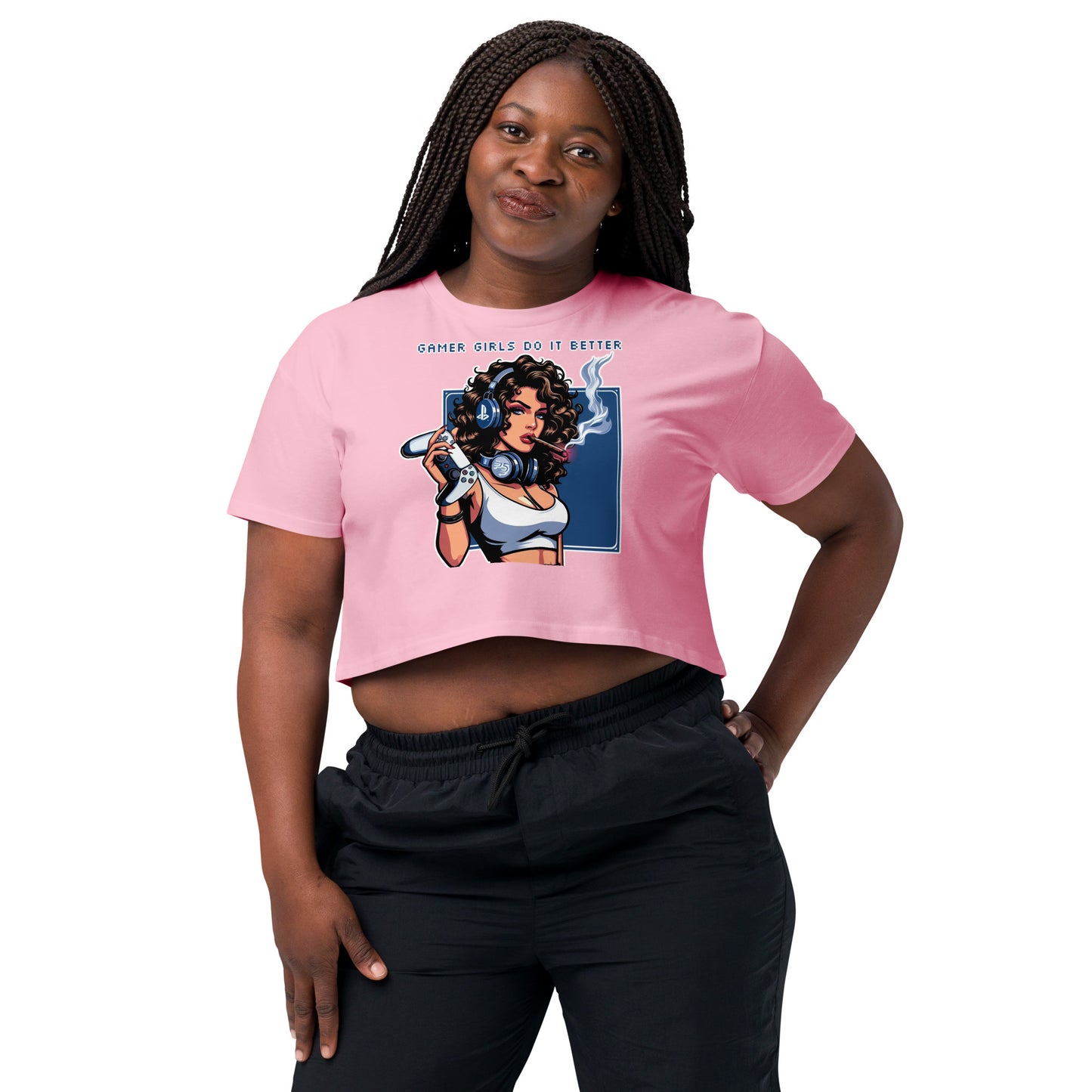 Women’s "Gamer Girls"  crop top