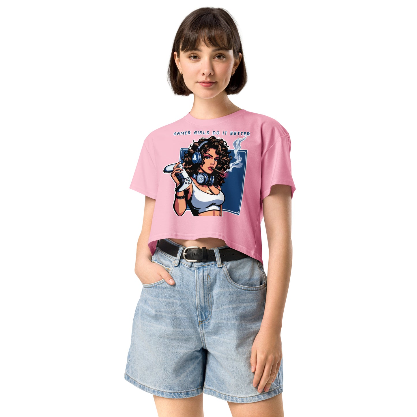 Women’s "Gamer Girls"  crop top