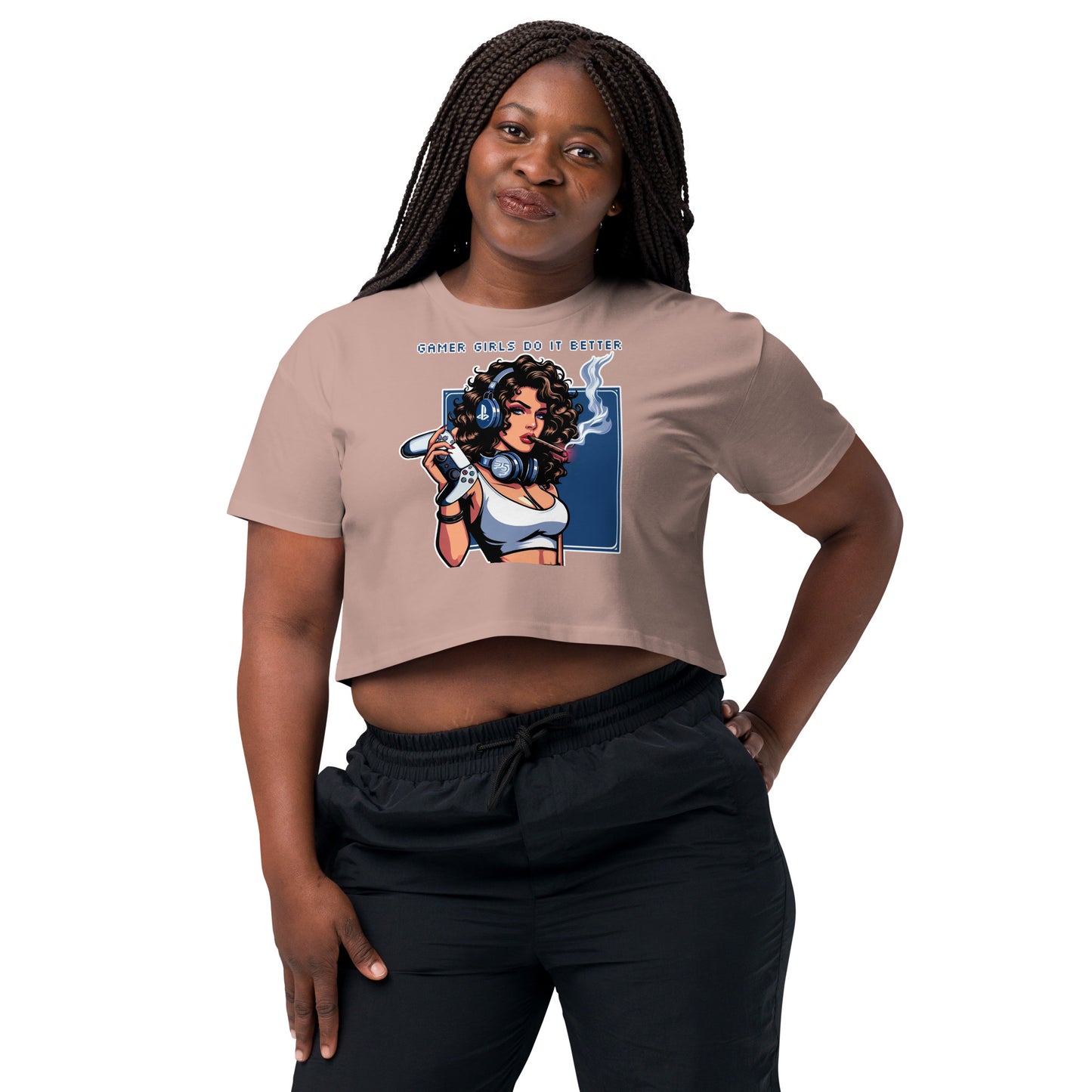 Women’s "Gamer Girls"  crop top