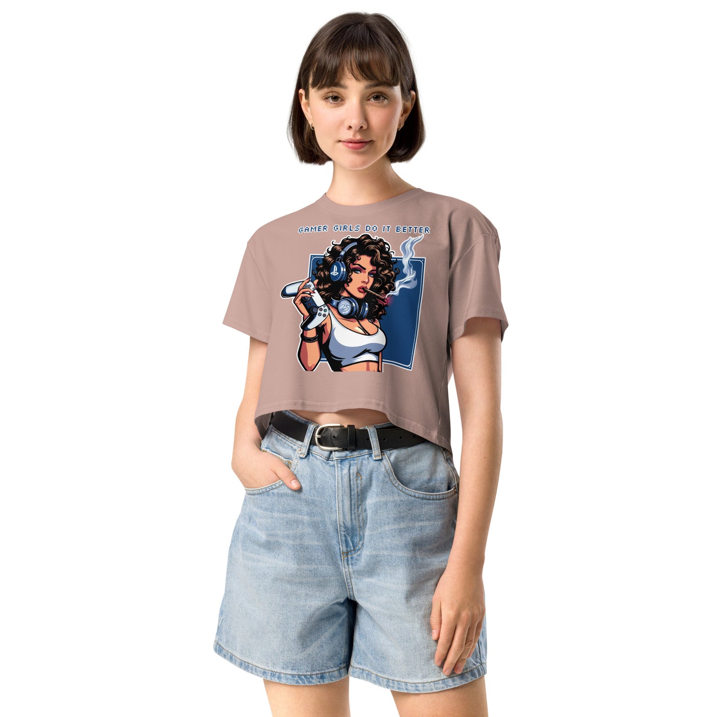 Women’s "Gamer Girls"  crop top