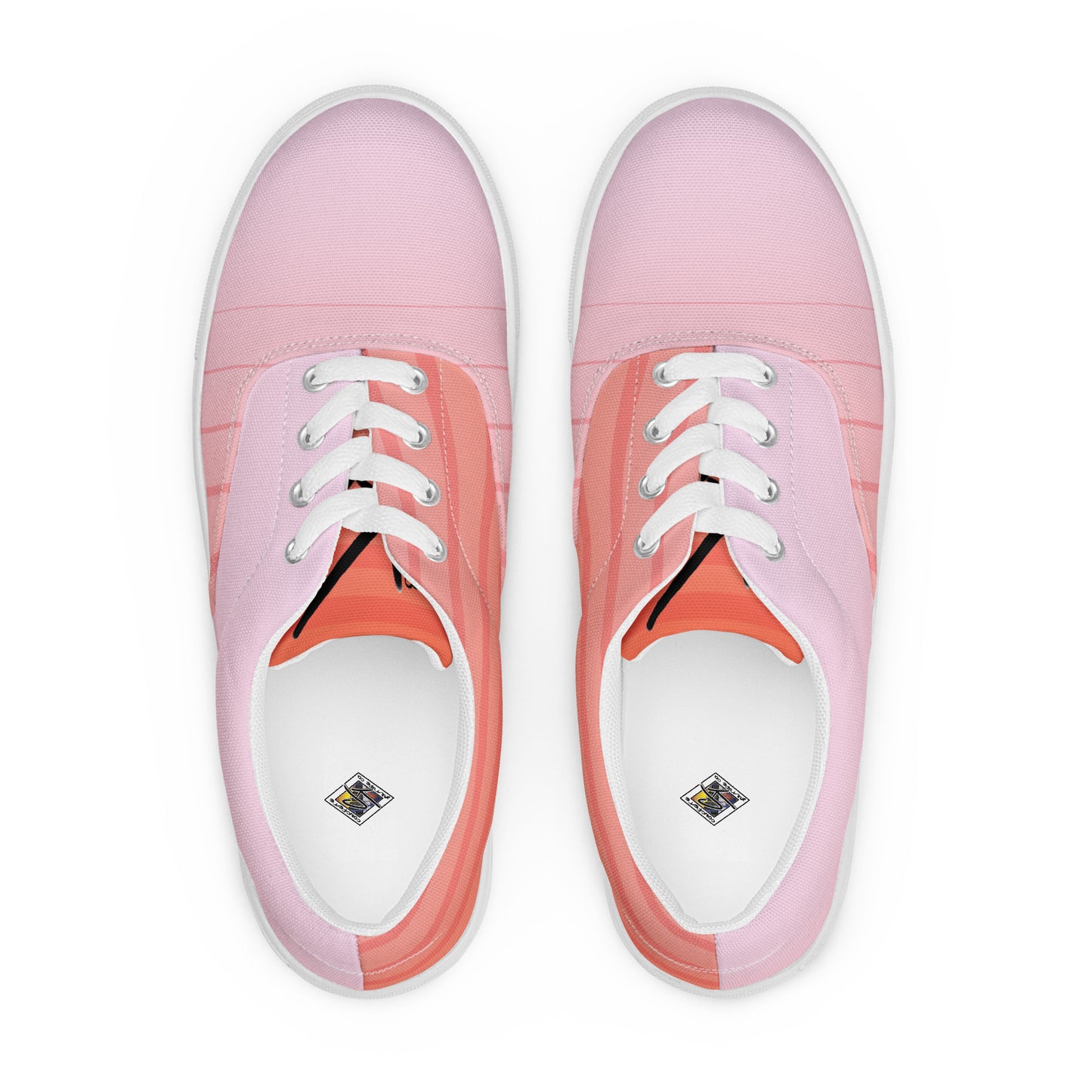 Women’s  CK CO lace-up canvas shoes