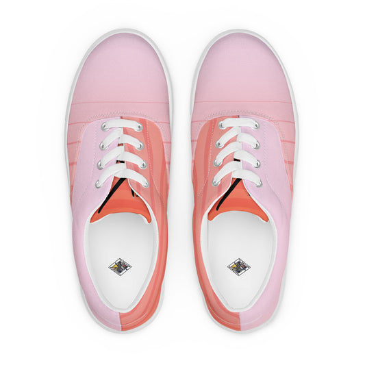 Women’s  CK CO lace-up canvas shoes