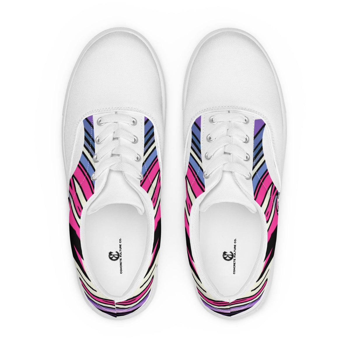 Concrete Kulture Company Women’s lace-up canvas shoes