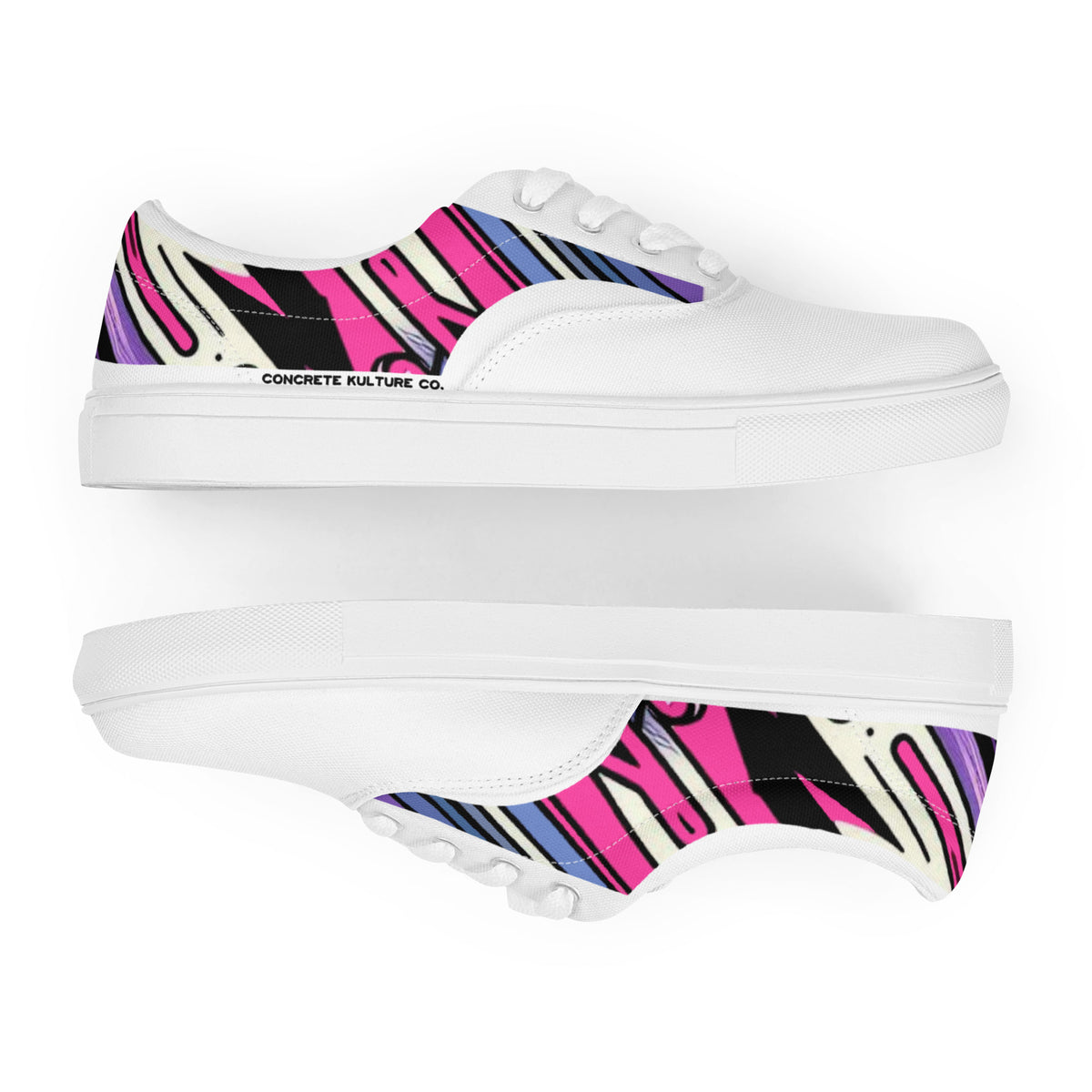 Concrete Kulture Company Women’s lace-up canvas shoes