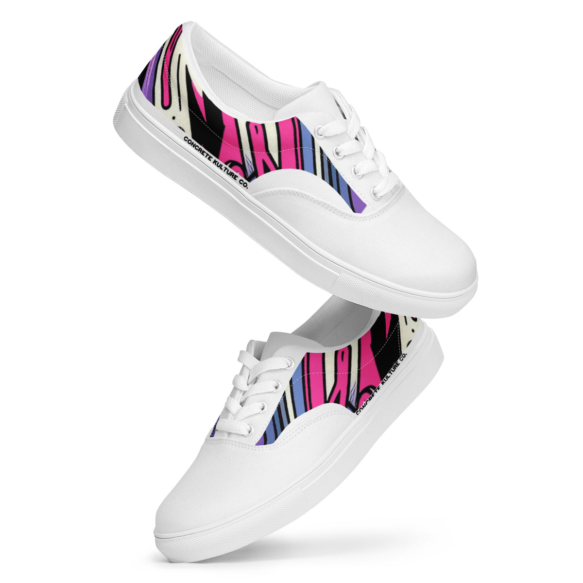 Concrete Kulture Company Women’s lace-up canvas shoes
