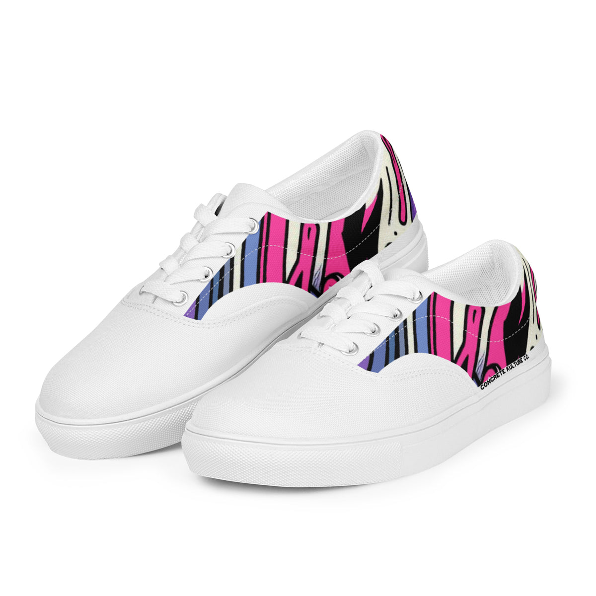 Concrete Kulture Company Women’s lace-up canvas shoes
