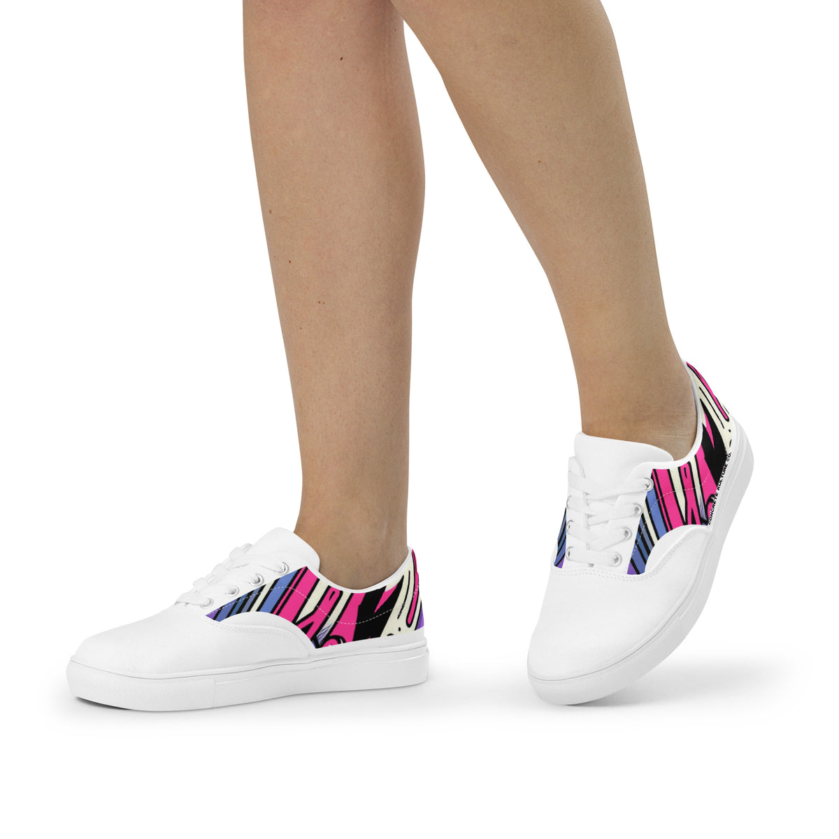 Concrete Kulture Company Women’s lace-up canvas shoes