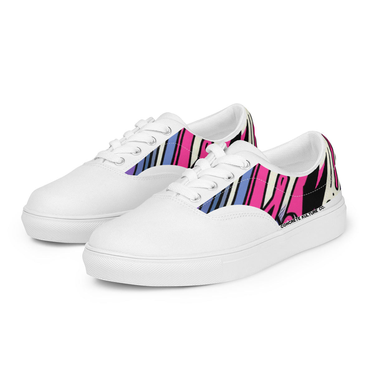 Concrete Kulture Company Women’s lace-up canvas shoes