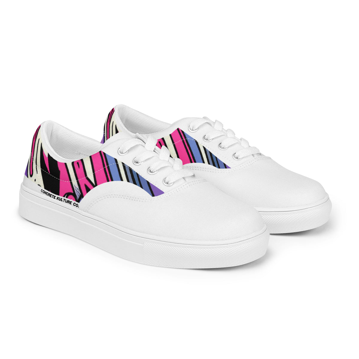 Concrete Kulture Company Women’s lace-up canvas shoes