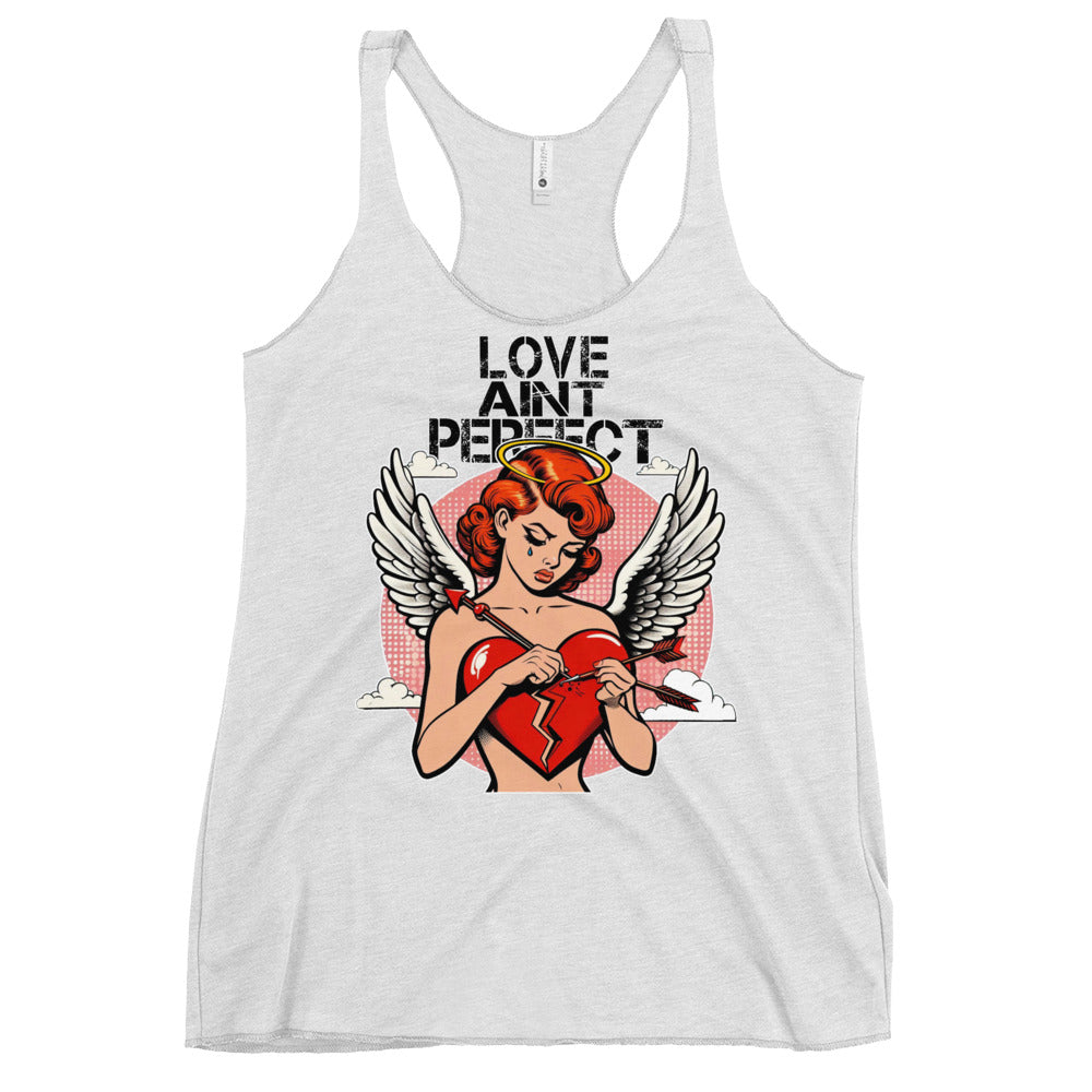 Women's "Love Ain't Perfect" Racerback Tank