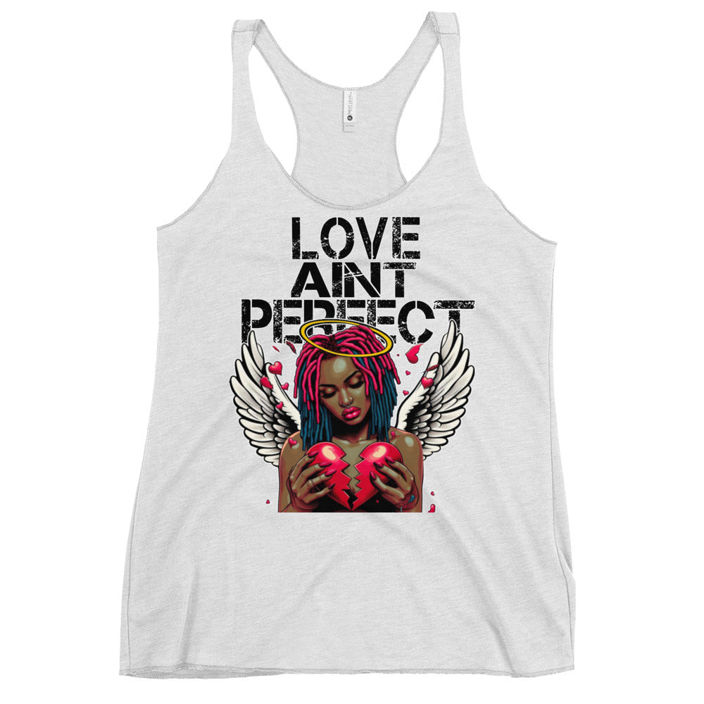 Women's "Love Ain't Perfect" Racerback Tank
