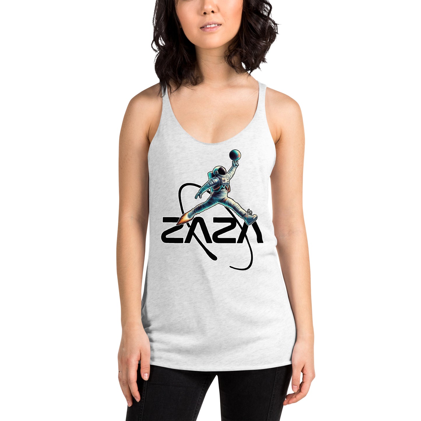 Women's "Zaza Jumpman" Racerback Tank
