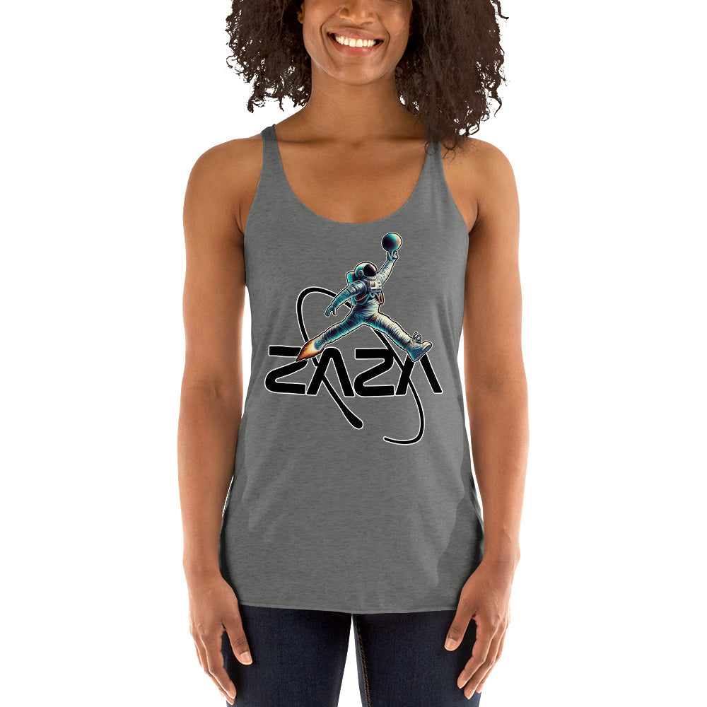 Women's "Zaza Jumpman" Racerback Tank