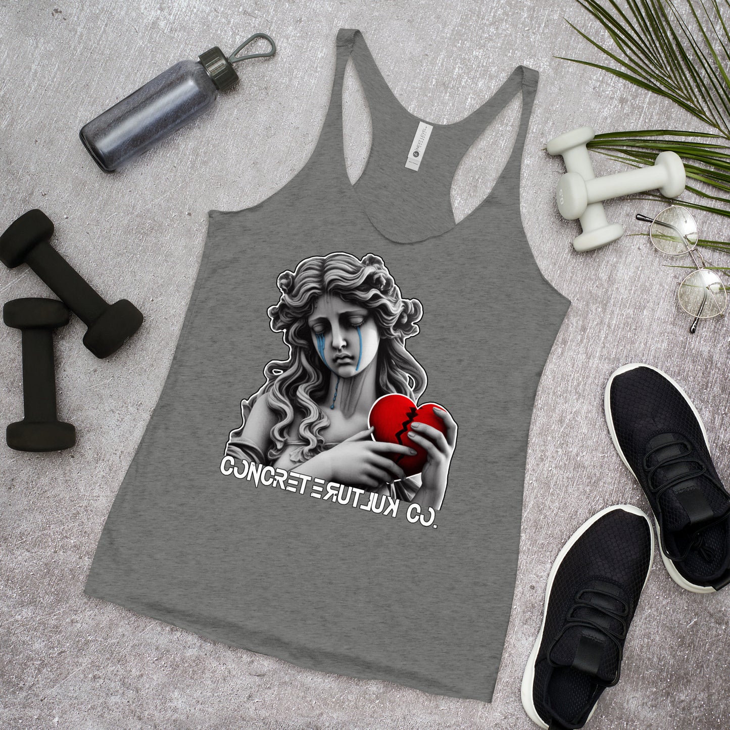 Women's "Love Aint Perfect"  Racerback Tank