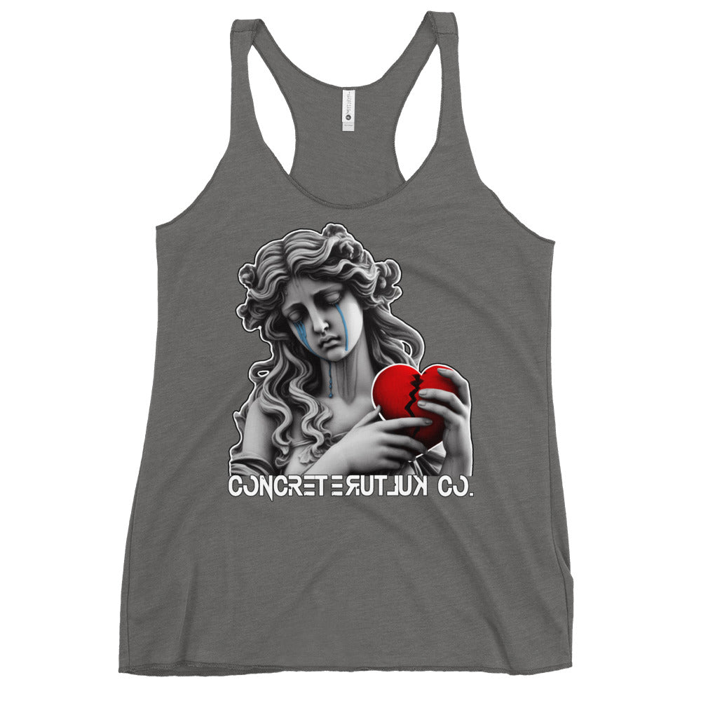 Women's "Love Aint Perfect"  Racerback Tank