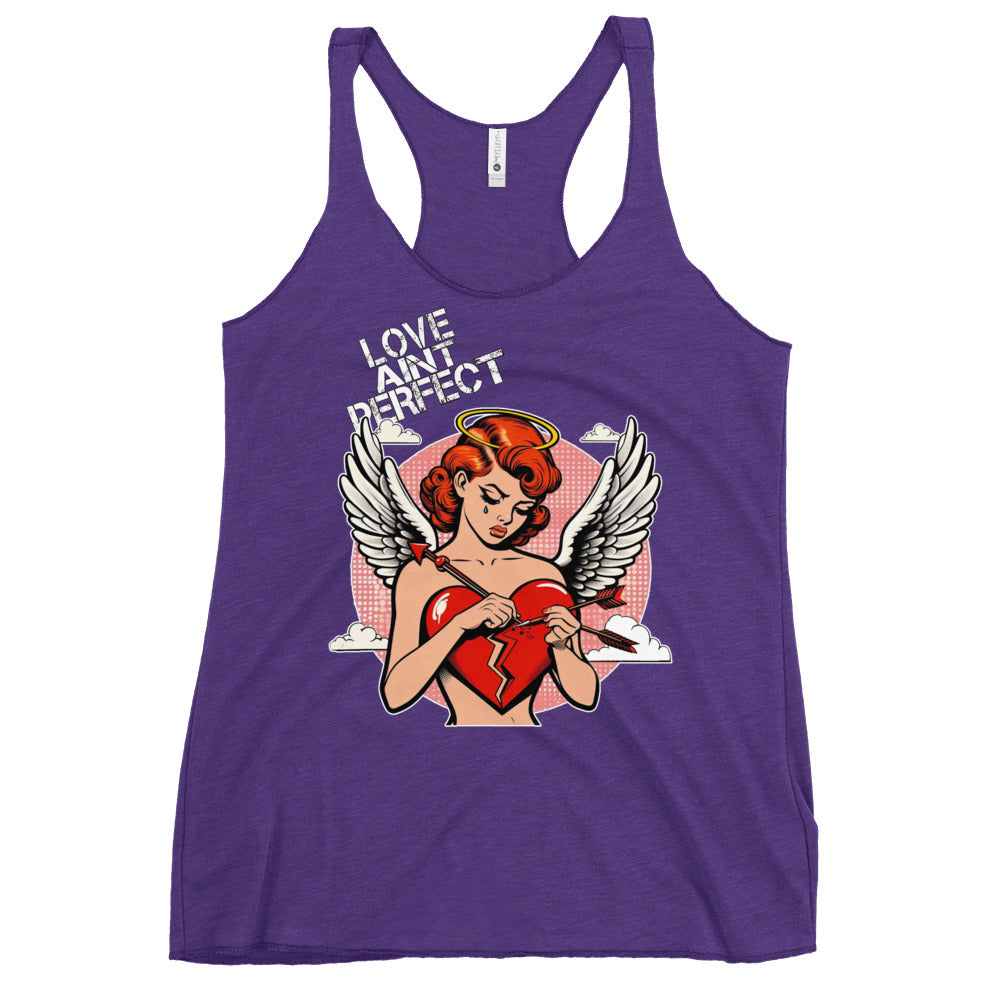 Women's "Love Ain't Perfect" Racerback Tank