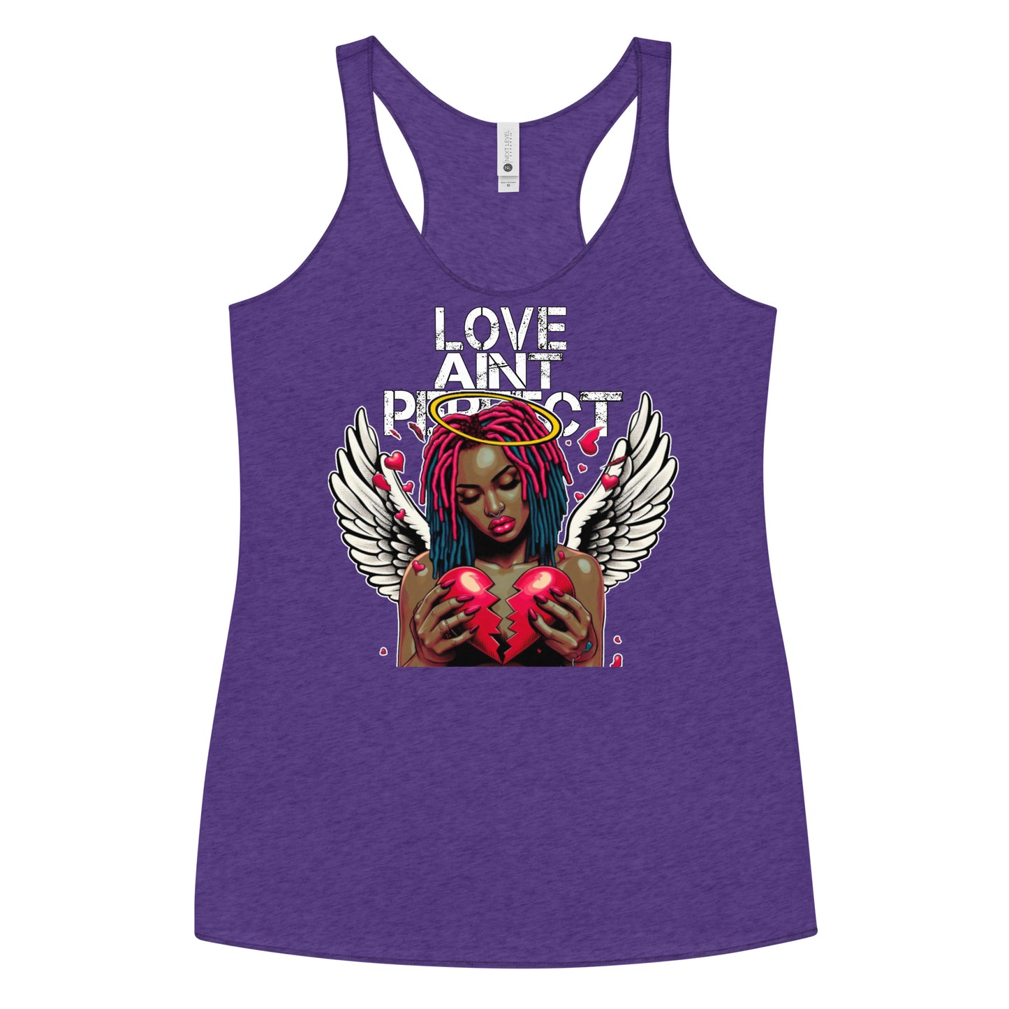 Women's "Love Ain't Perfect" Racerback Tank