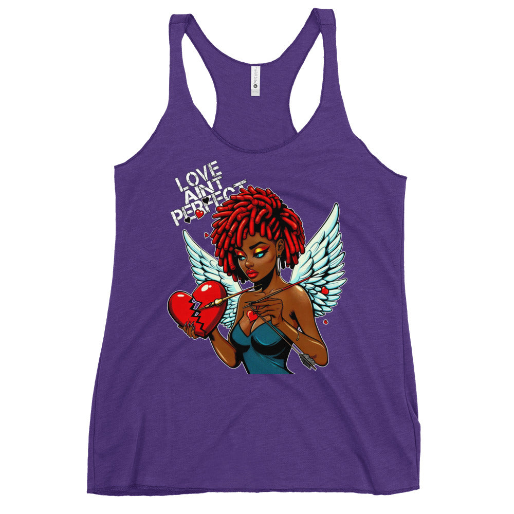 Women's "Love Ain't Perfect" Racerback Tank