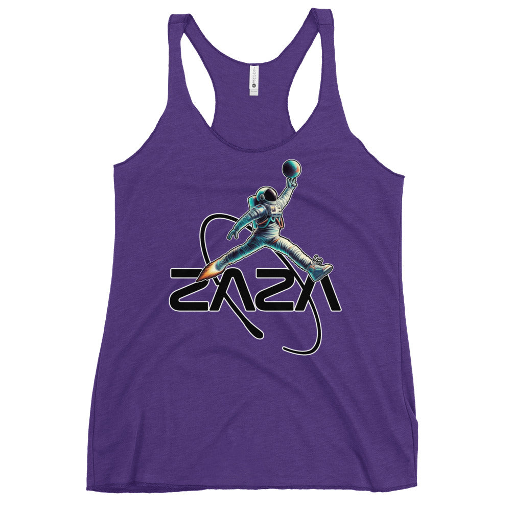 Women's "Zaza Jumpman" Racerback Tank