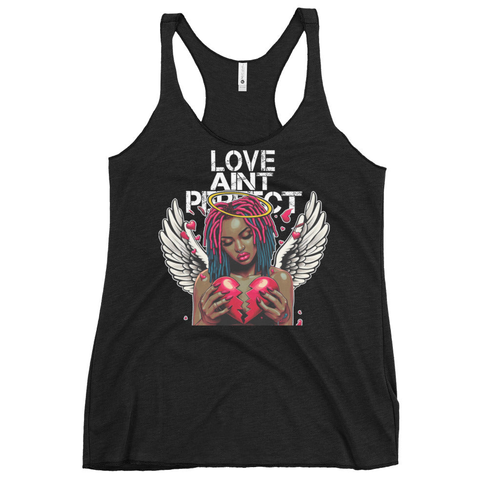 Women's "Love Ain't Perfect" Racerback Tank