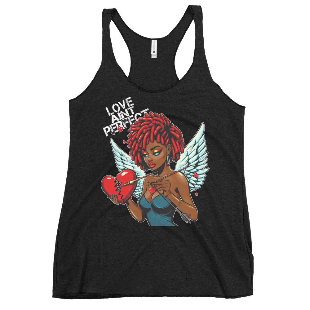 Women's "Love Ain't Perfect" Racerback Tank
