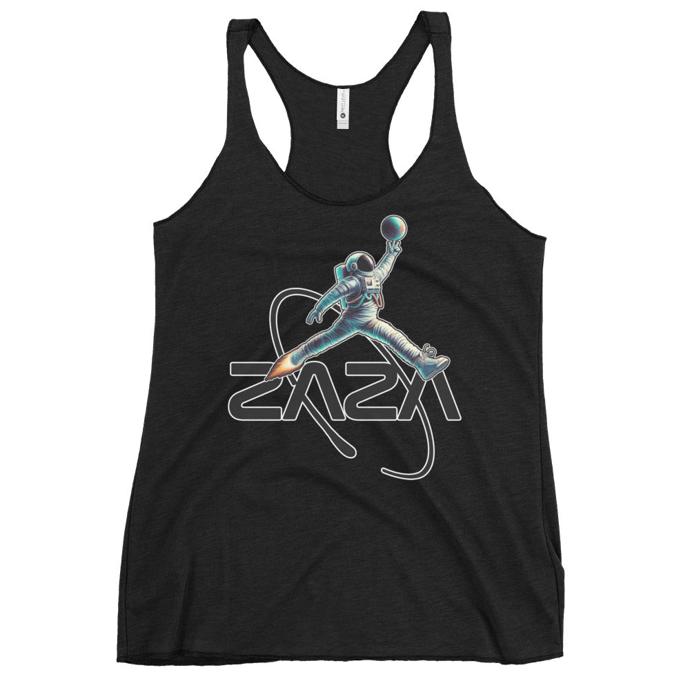 Women's "Zaza Jumpman" Racerback Tank
