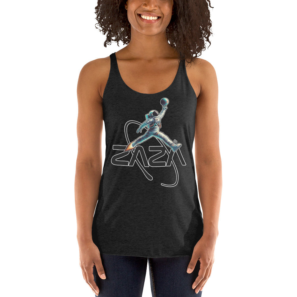 Women's "Zaza Jumpman" Racerback Tank