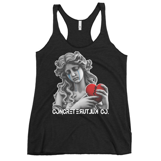 Women's "Love Aint Perfect"  Racerback Tank