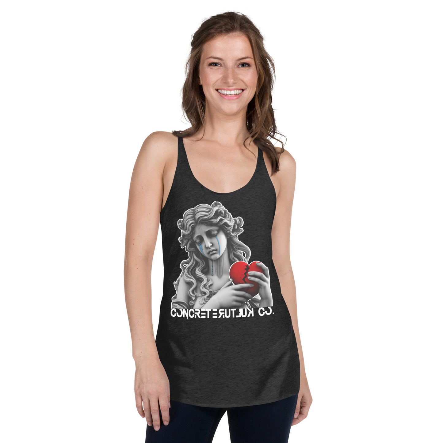 Women's "Love Aint Perfect"  Racerback Tank