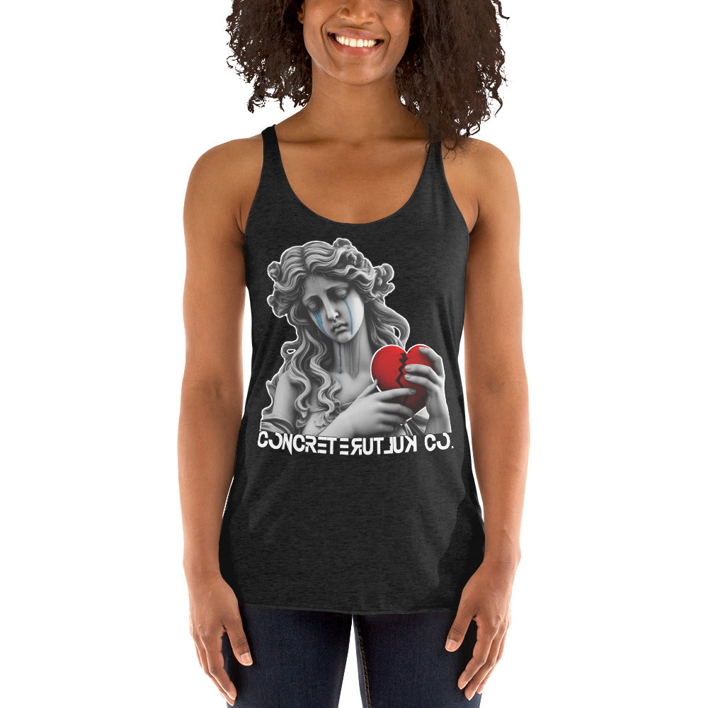 Women's "Love Aint Perfect"  Racerback Tank