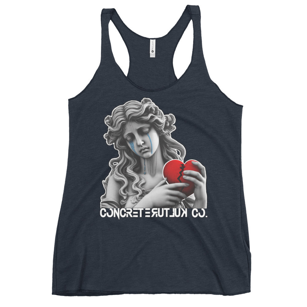 Women's "Love Aint Perfect"  Racerback Tank