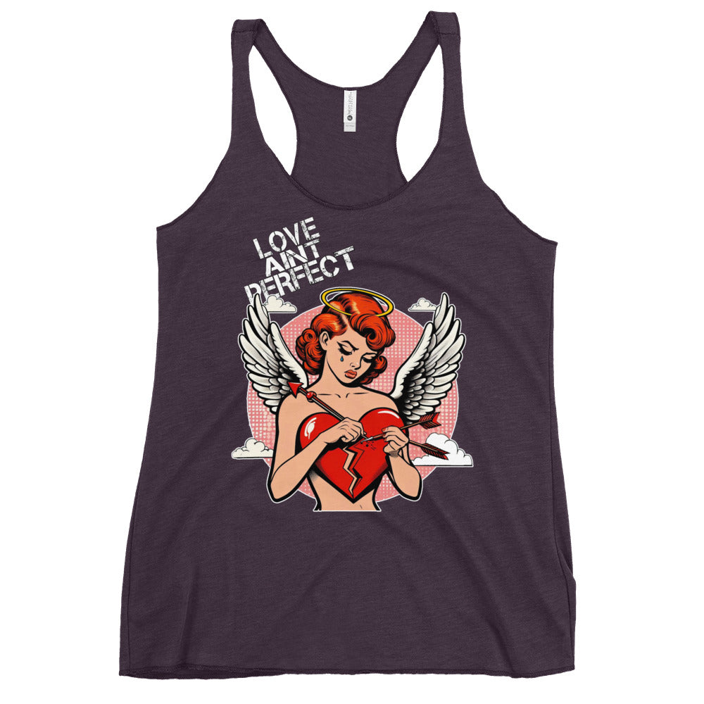 Women's "Love Ain't Perfect" Racerback Tank