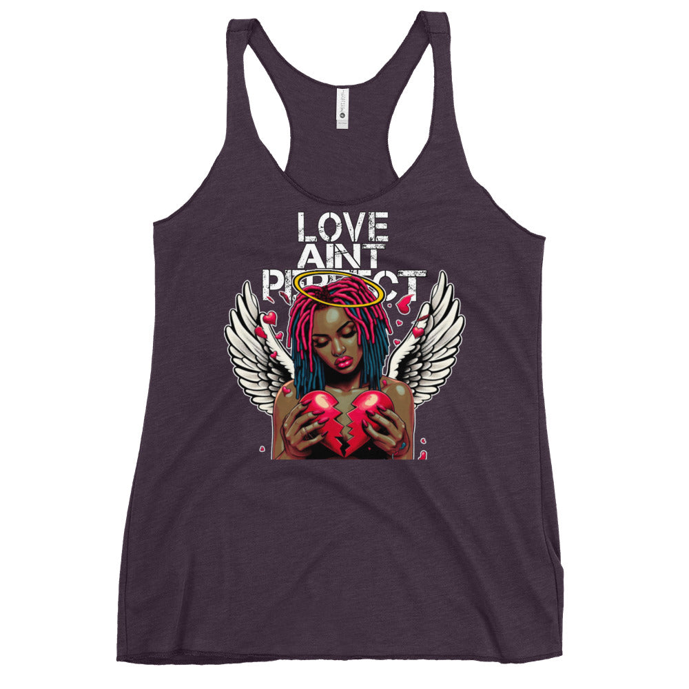 Women's "Love Ain't Perfect" Racerback Tank