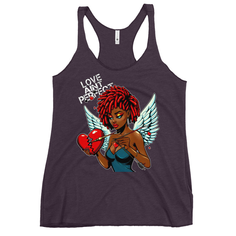 Women's "Love Ain't Perfect" Racerback Tank