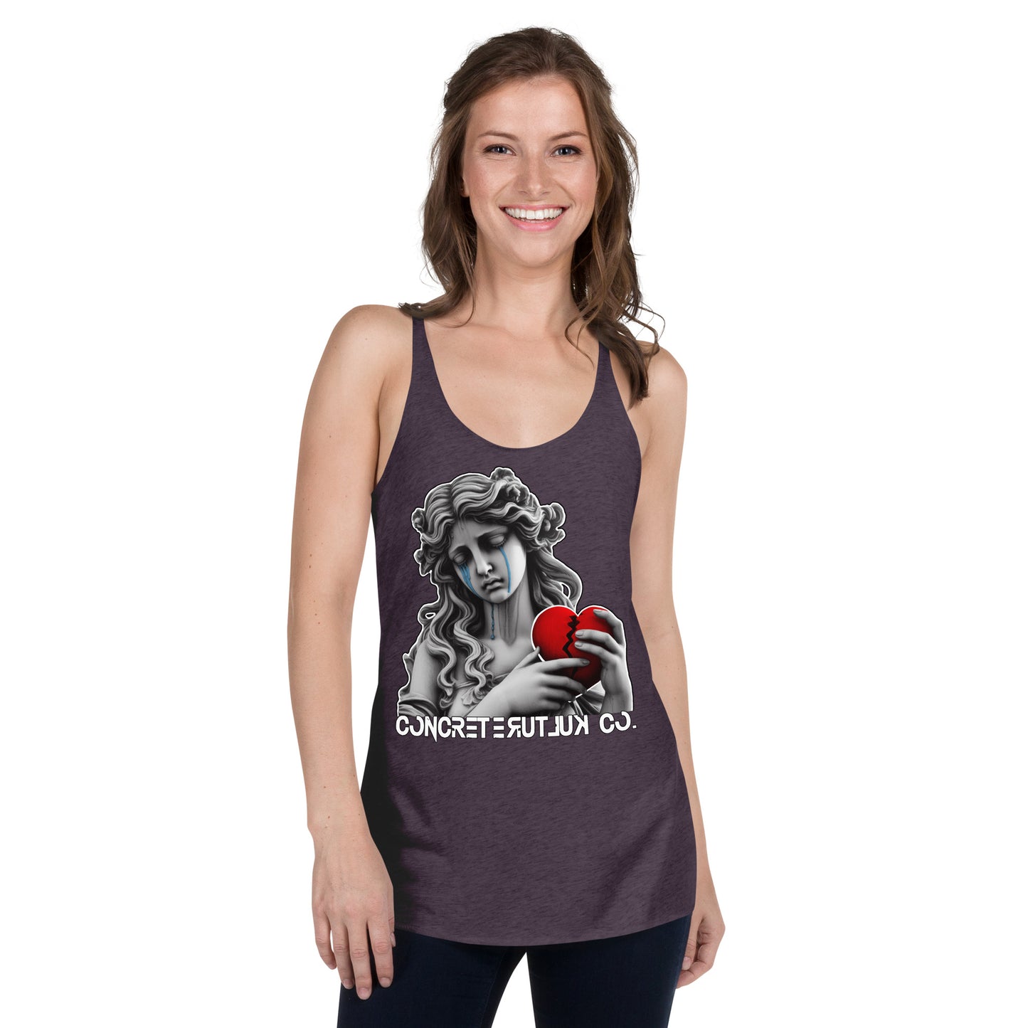 Women's "Love Aint Perfect"  Racerback Tank