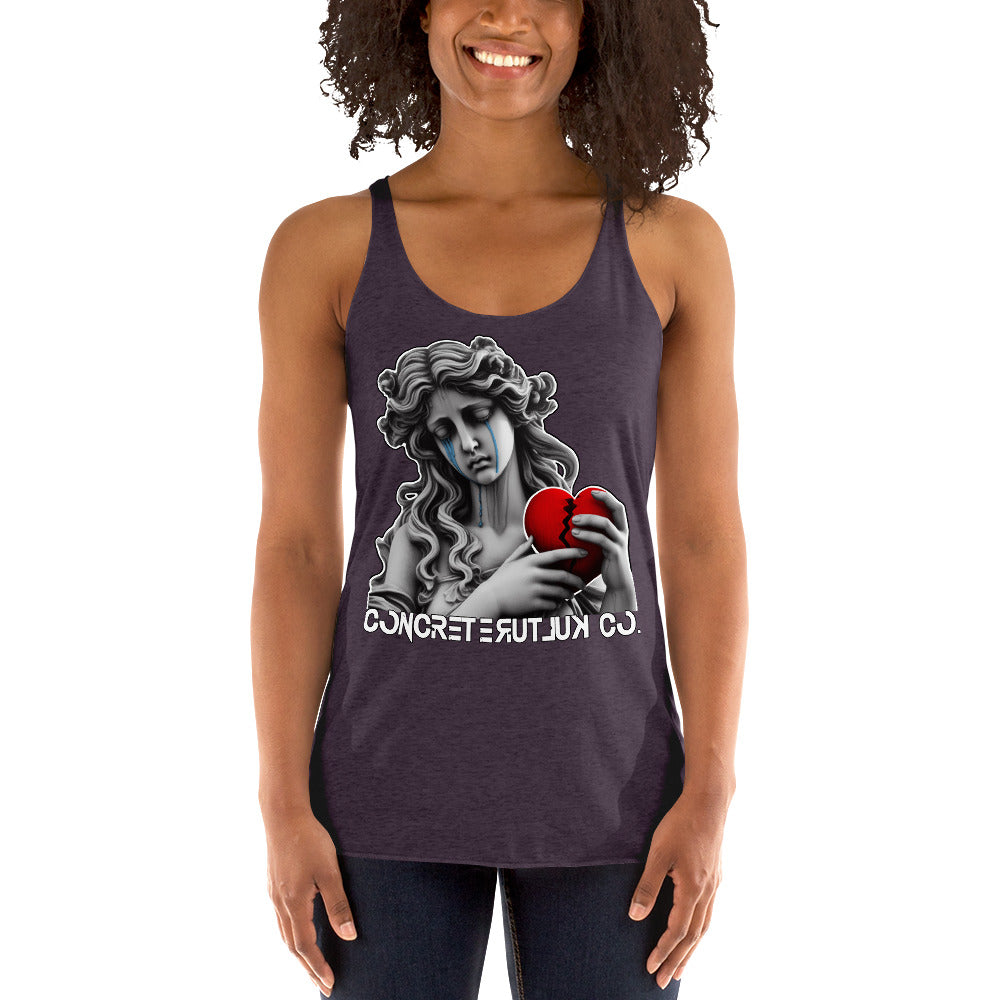 Women's "Love Aint Perfect"  Racerback Tank