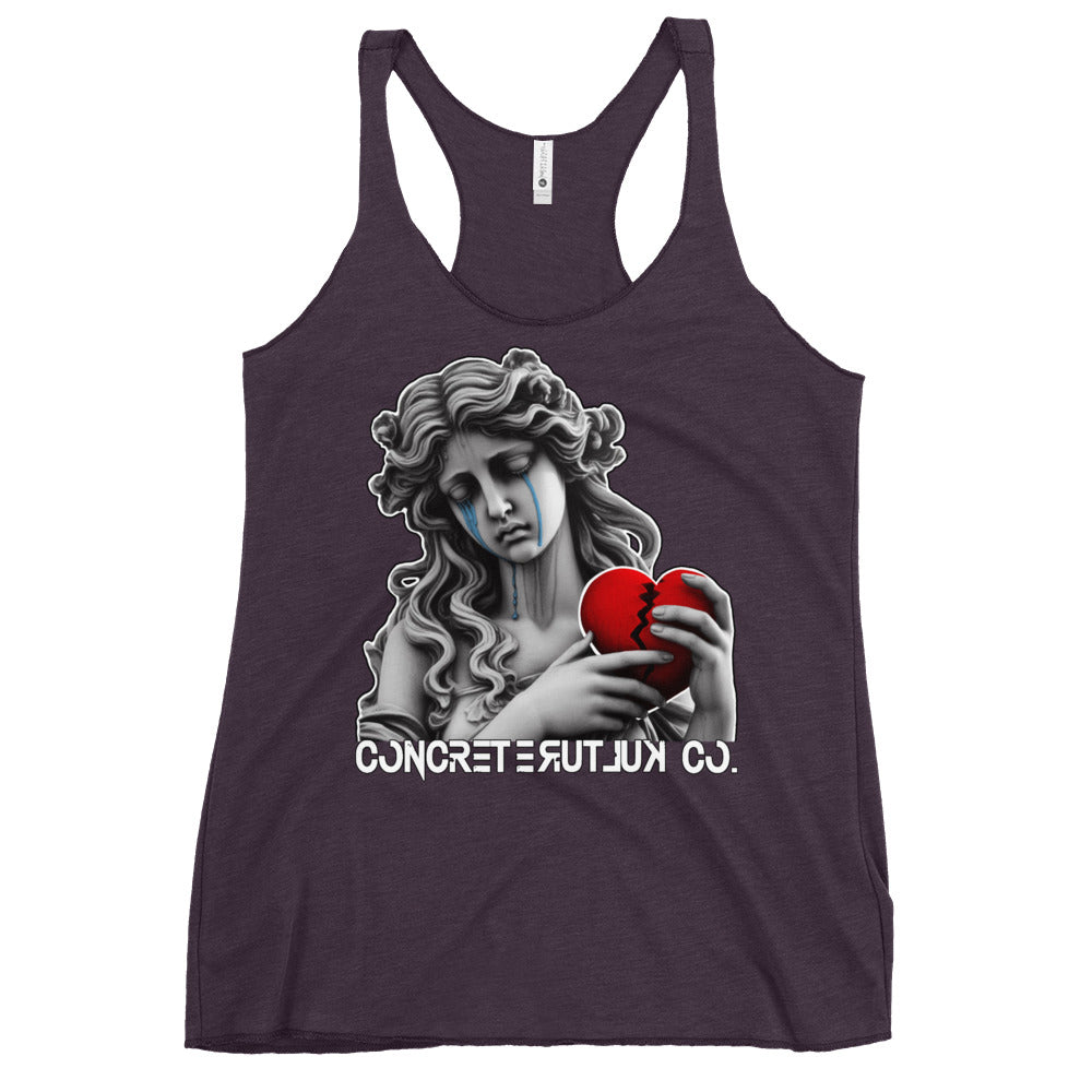 Women's "Love Aint Perfect"  Racerback Tank