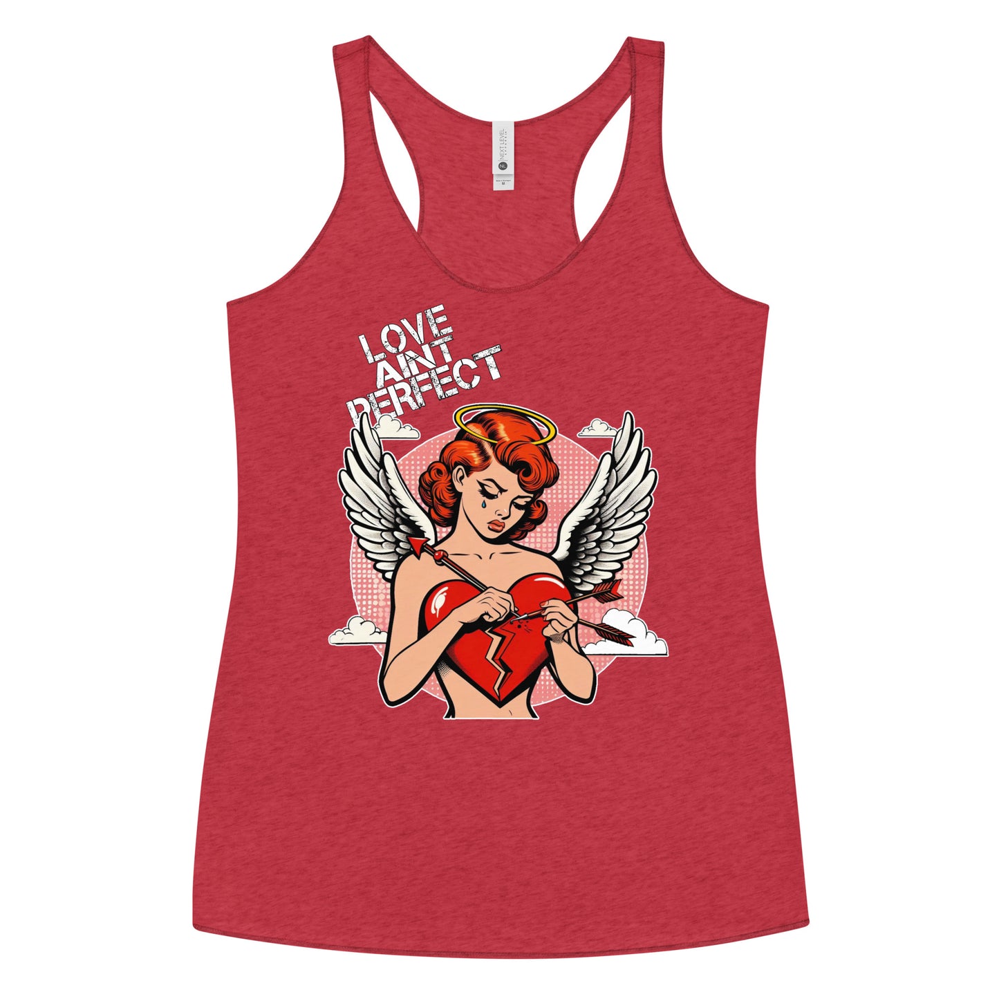 Women's "Love Ain't Perfect" Racerback Tank