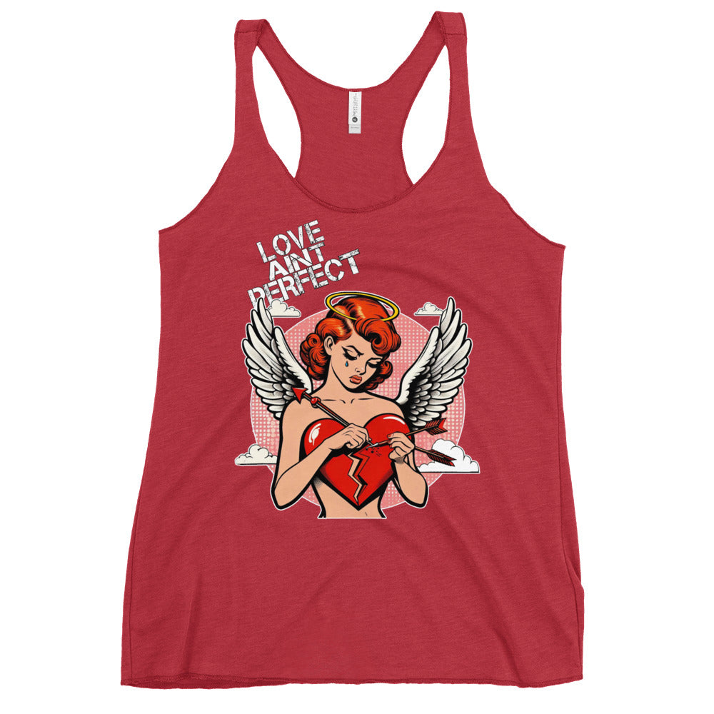 Women's "Love Ain't Perfect" Racerback Tank