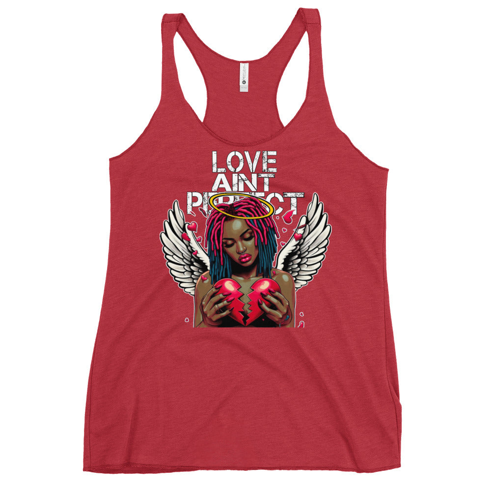 Women's "Love Ain't Perfect" Racerback Tank