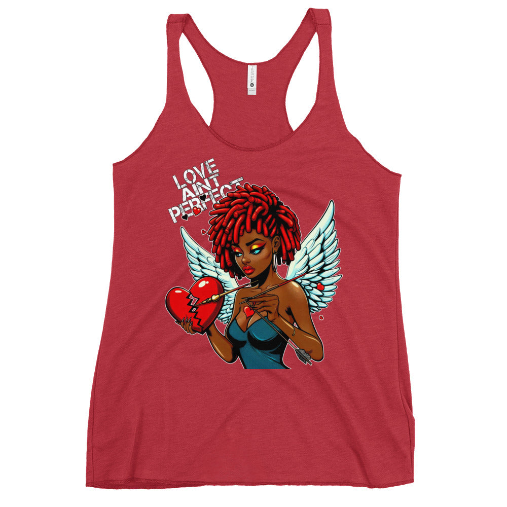 Women's "Love Ain't Perfect" Racerback Tank