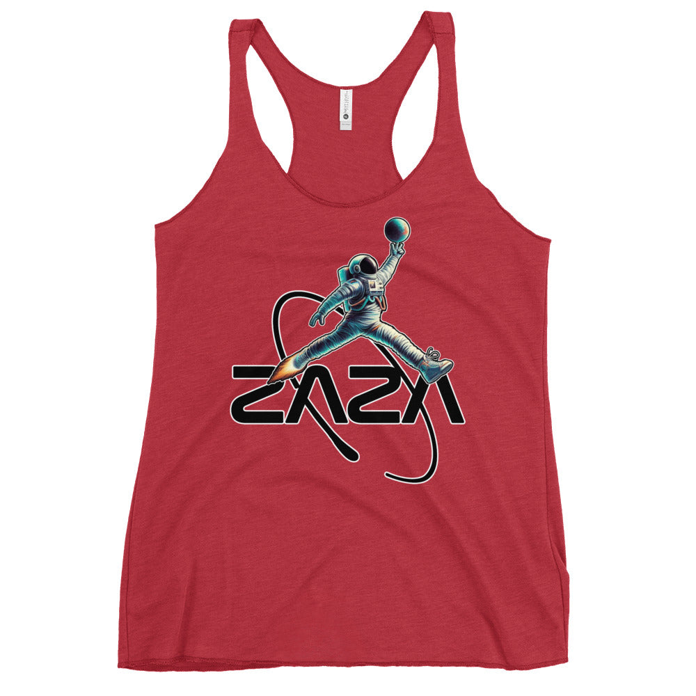 Women's "Zaza Jumpman" Racerback Tank