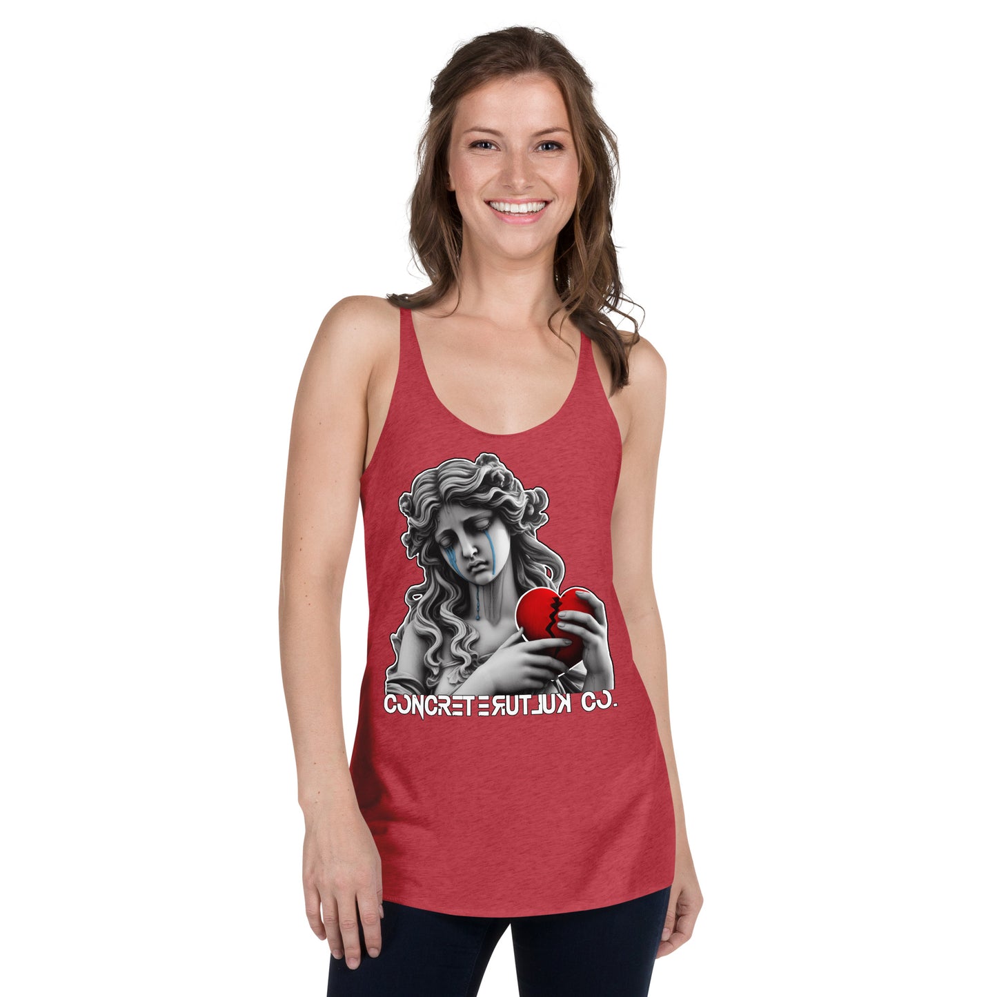 Women's "Love Aint Perfect"  Racerback Tank