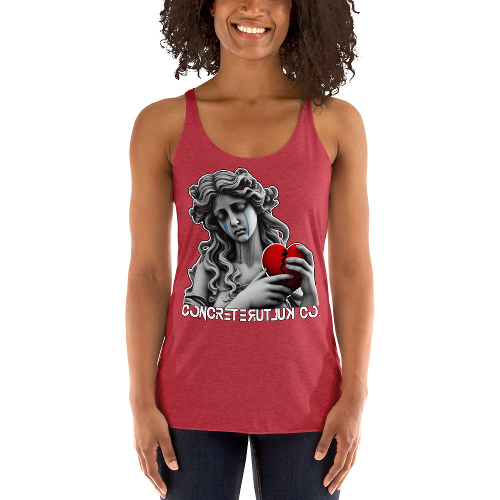 Women's "Love Aint Perfect"  Racerback Tank