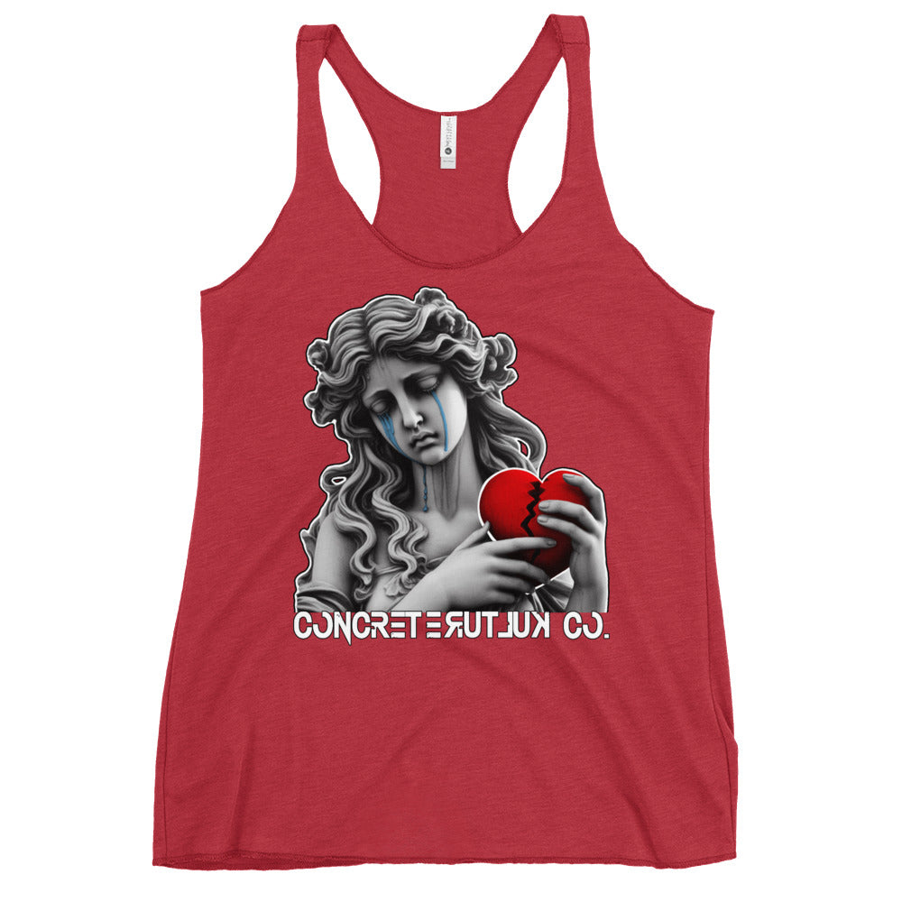 Women's "Love Aint Perfect"  Racerback Tank