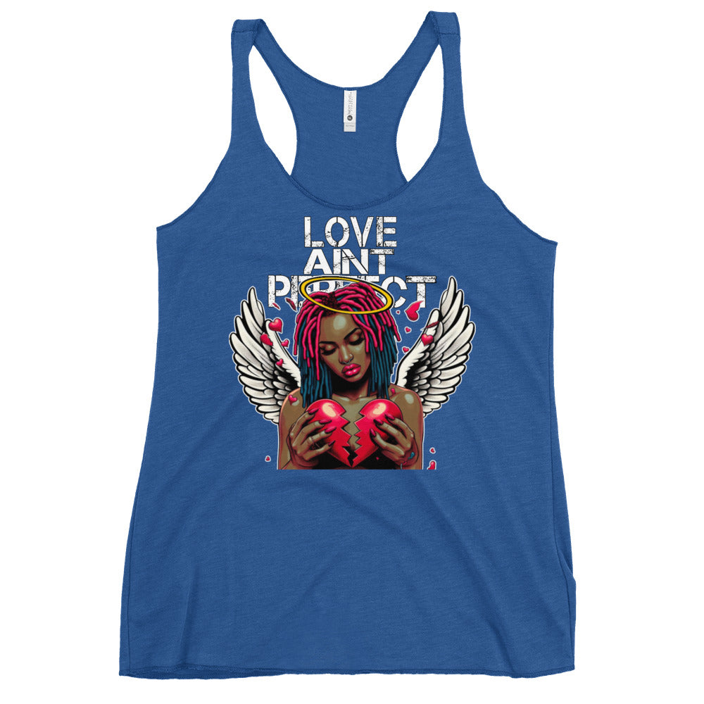 Women's "Love Ain't Perfect" Racerback Tank