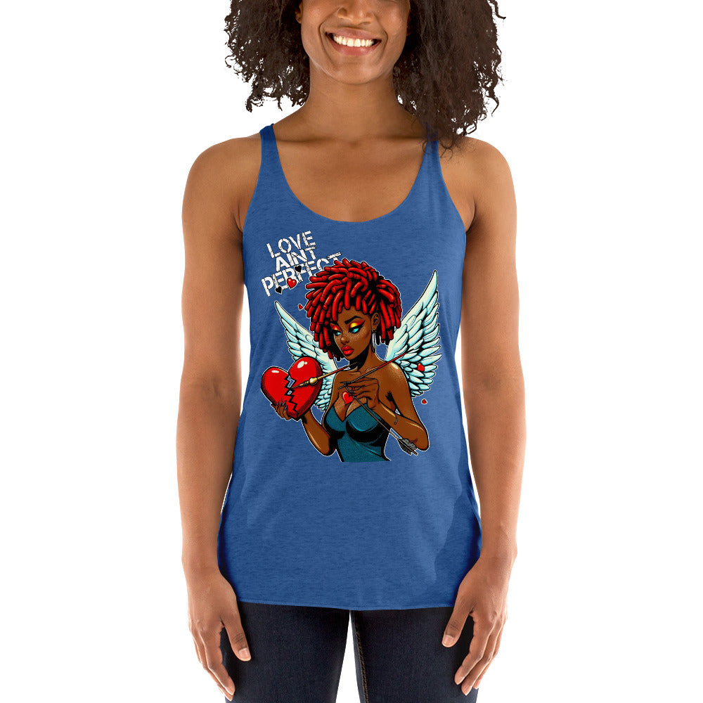 Women's "Love Ain't Perfect" Racerback Tank