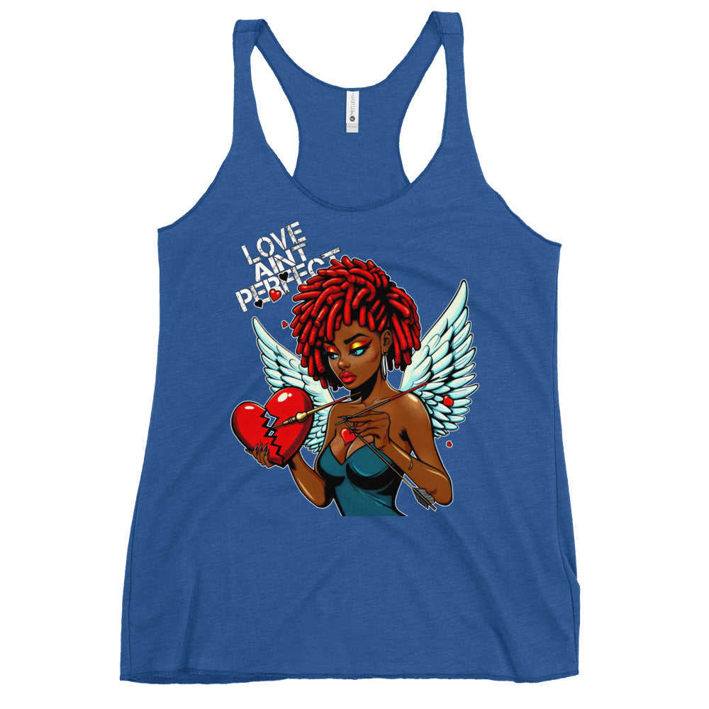 Women's "Love Ain't Perfect" Racerback Tank