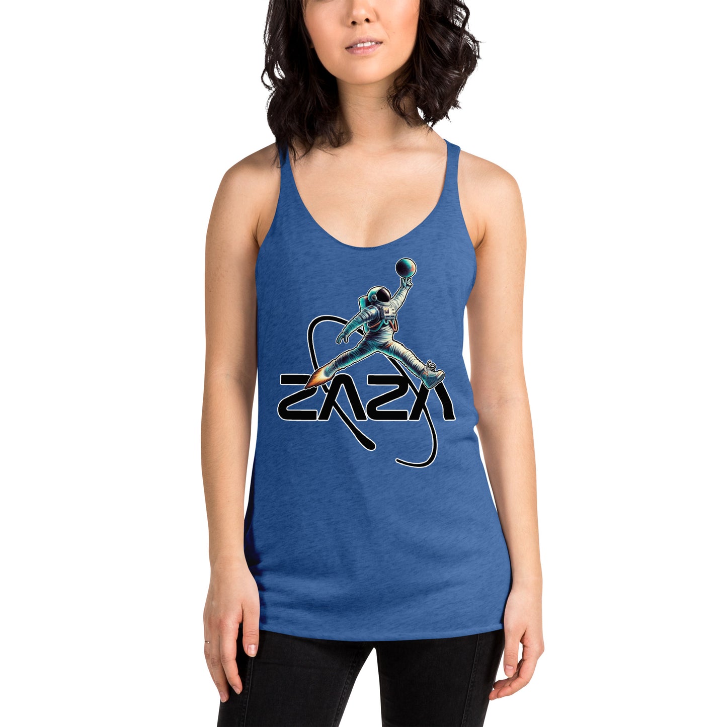 Women's "Zaza Jumpman" Racerback Tank