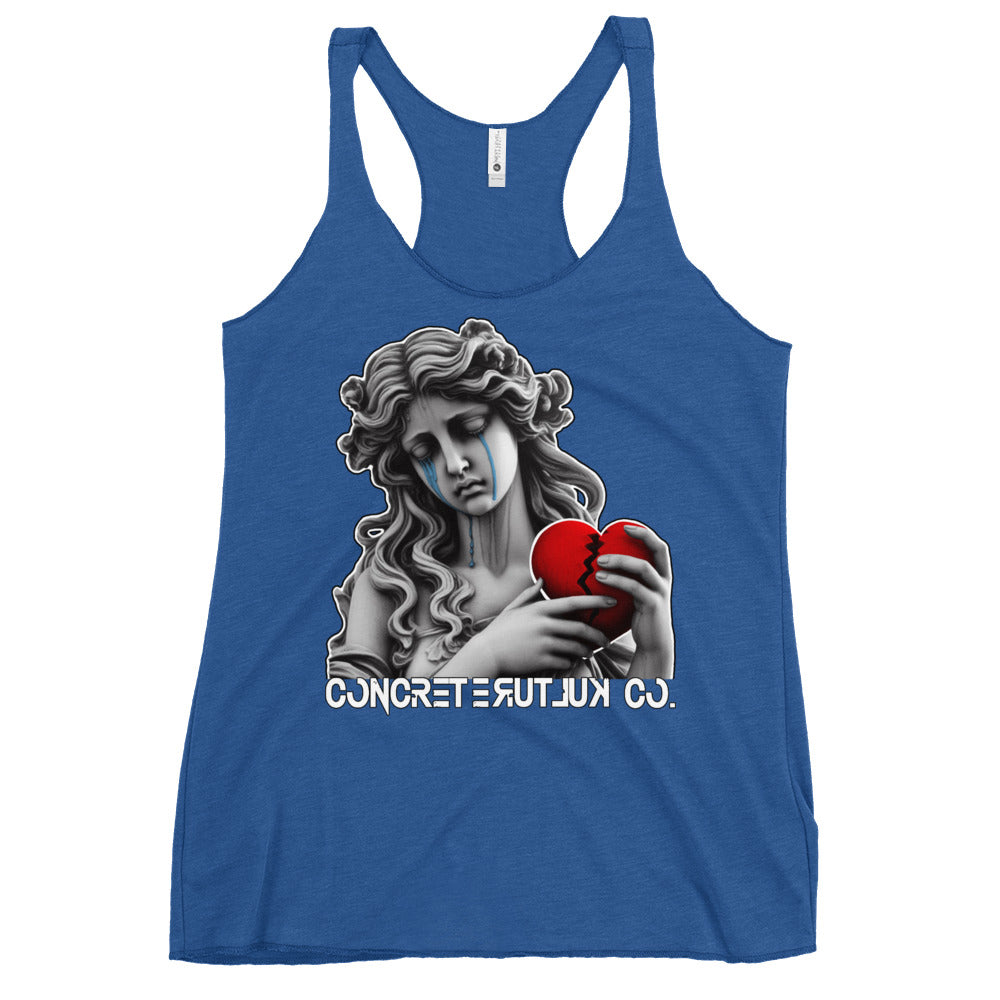 Women's "Love Aint Perfect"  Racerback Tank